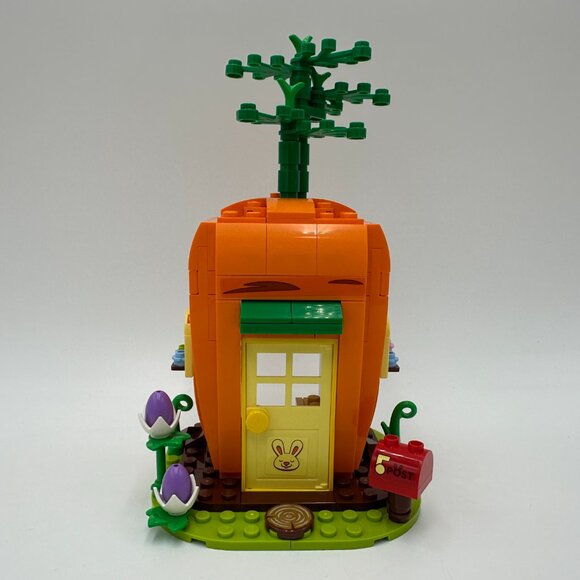 LEGO Easter Bunny's Carrot House 40449 / 100% Complete, No Box - Picture 2 of 11